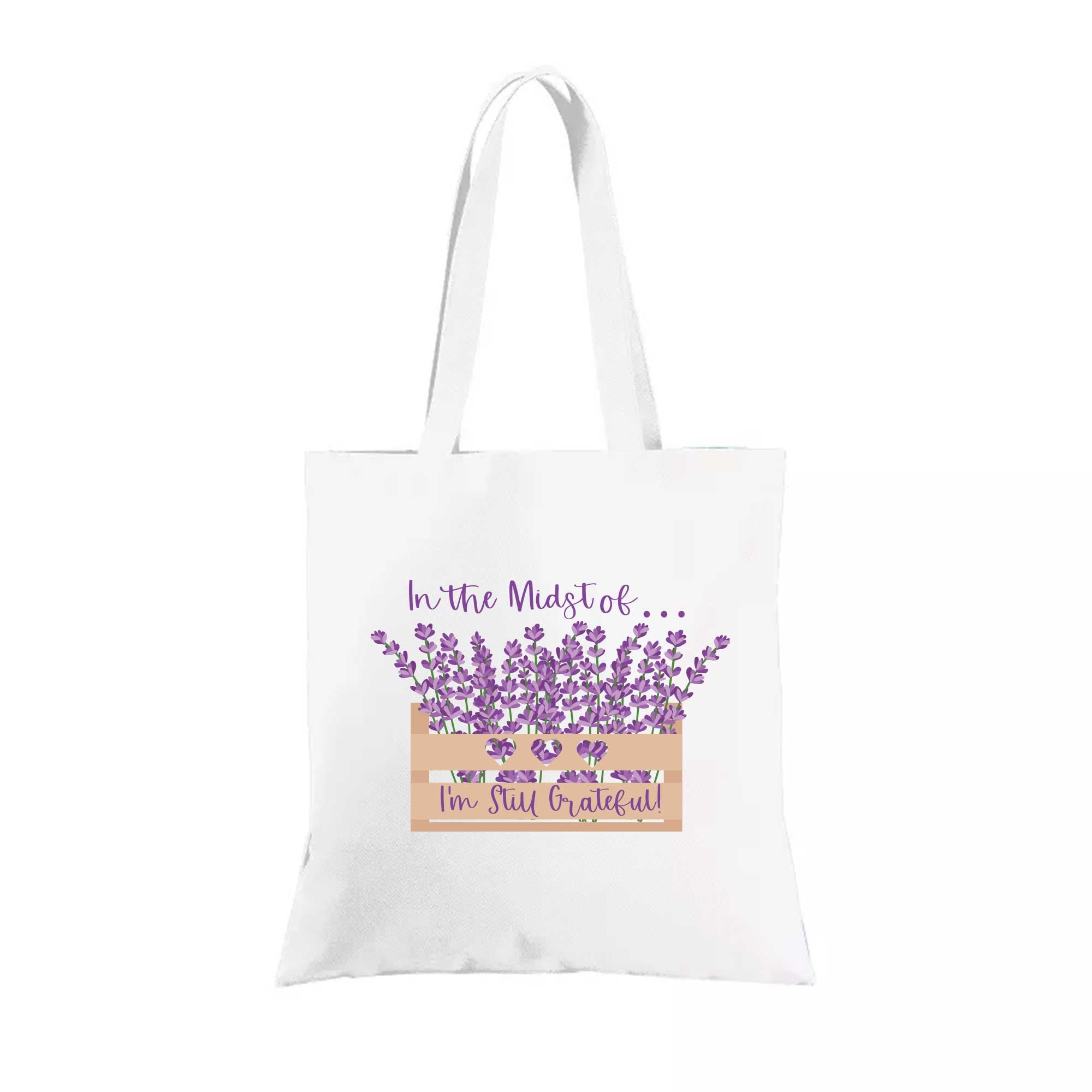 Aromatic I'm Still Grateful Tote - Inspirational, Eco-Friendly Canvas Bag for Daily Positivity & Style