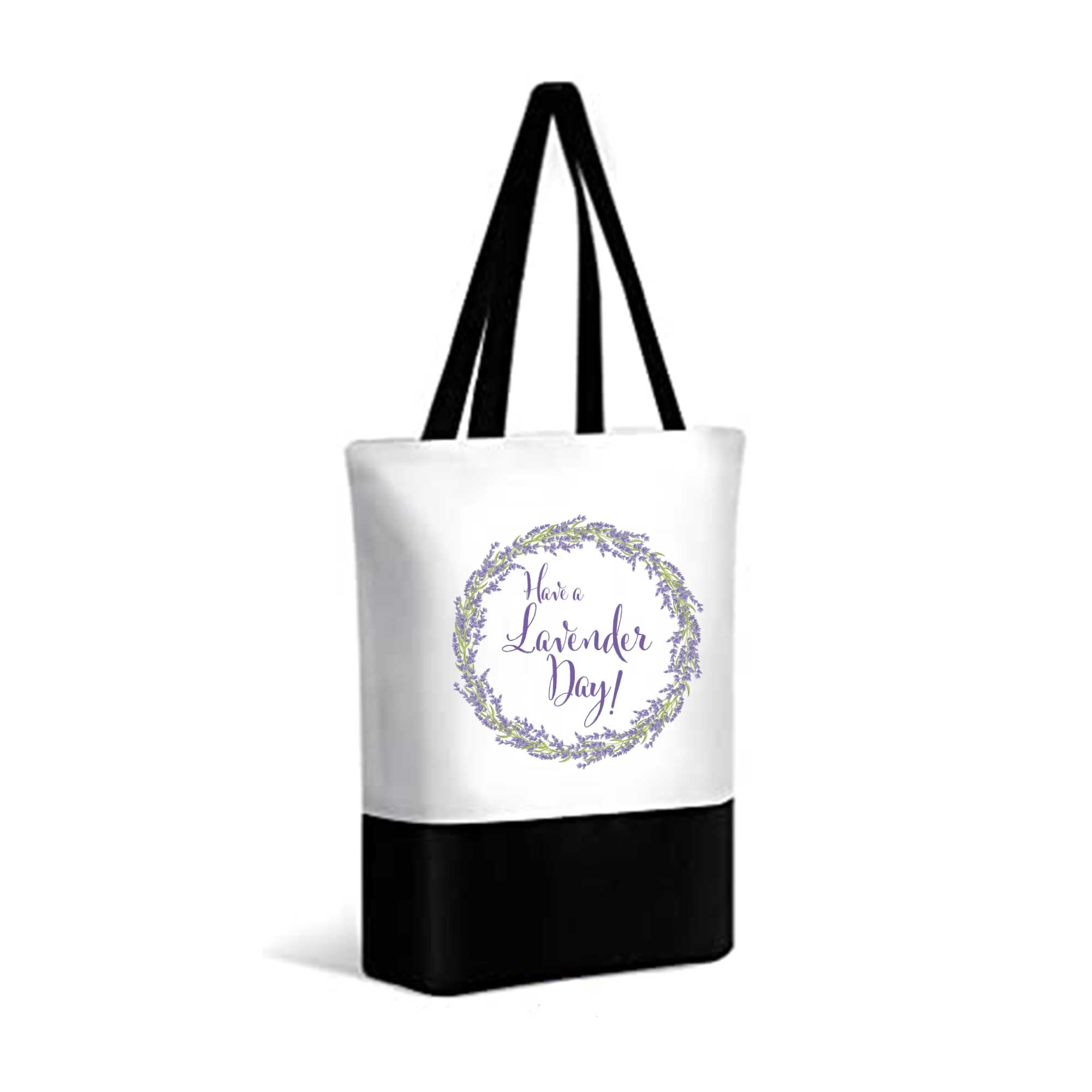 Calm Lavender Day Tote - Soothing, Eco-Friendly Canvas Bag for Serene Style & Everyday Use