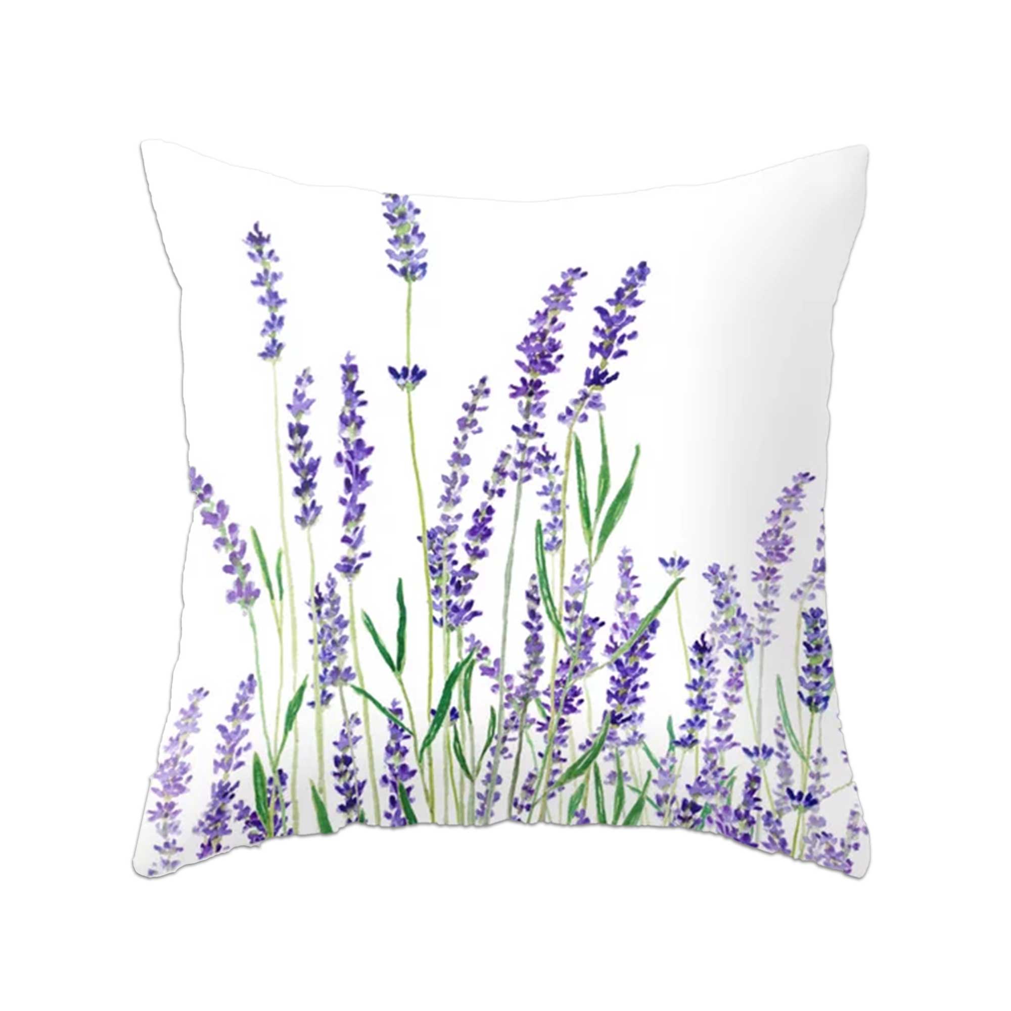 Lavender Dreams Plush Pillowcase ( Pillow Case Only ) 16x16