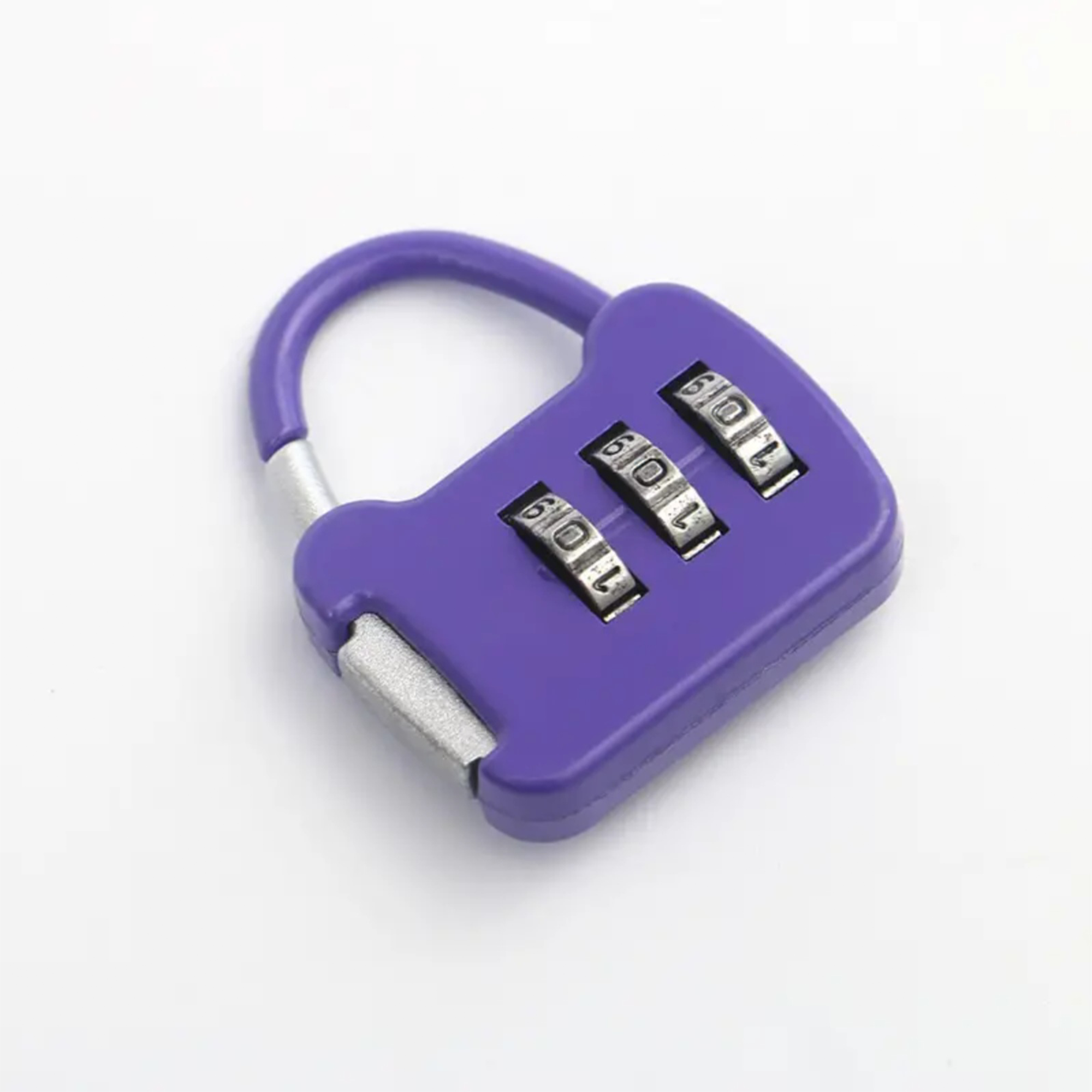 Purple Small Luggage Lock - A Compact and Stylish Solution for Securing Your Belongings